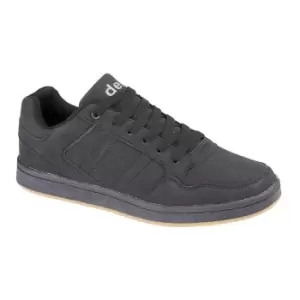 Image of Dek Mens Quark Nubuck Skate Shoe (5 UK) (Black)