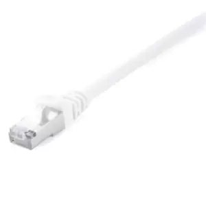 Image of V7 White Cat5e Shielded (STP) Cable RJ45 Male to RJ45 Male 10m 32.8ft