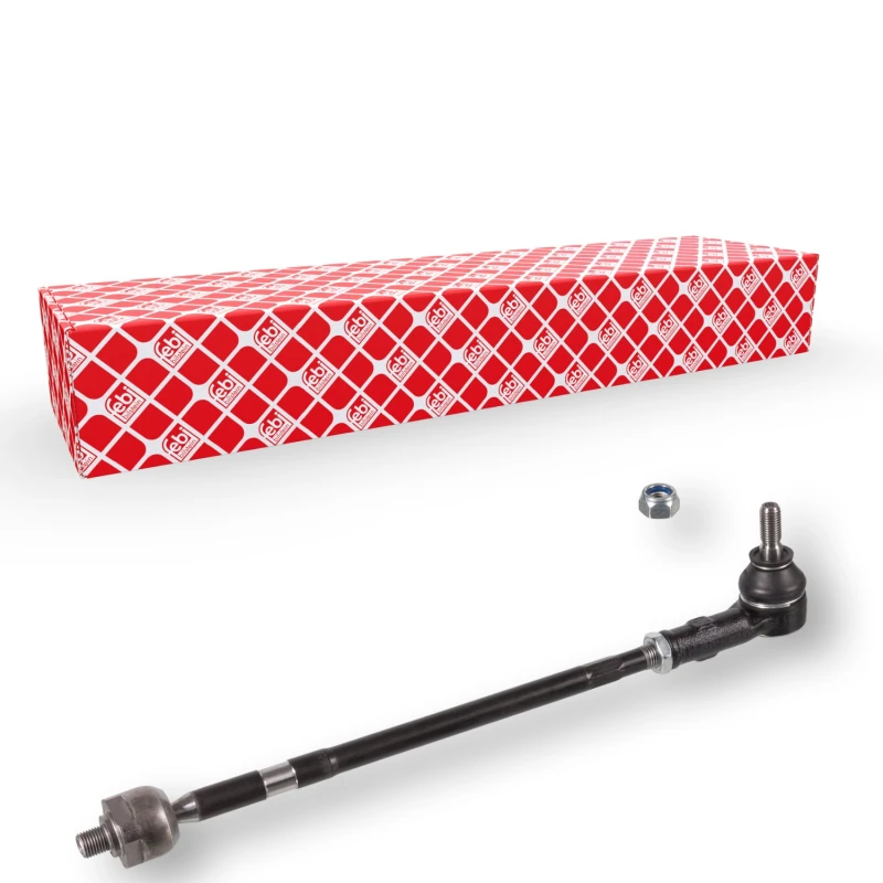 Image of FEBI BILSTEIN 10025 Tie Rod Front Axle Right Rod Assembly (284)