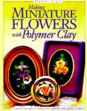 Image of making miniature flowers with polymer clay