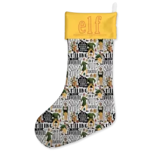 Image of Buddies Quotes Christmas Stocking