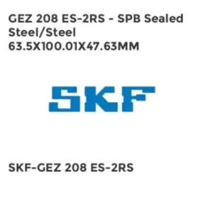 Image of GEZ 208 ES-2RS - SPB Sealed Steel/Steel 63.5X100.01X47.63MM