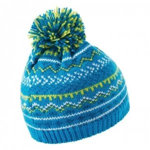 image of Dare2B Buzzer Knit Bobble Beanie - MethB/PetrBl