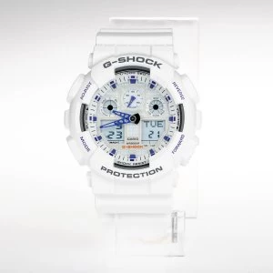 Image of Casio G SHOCK GA 100A 7A Watch White