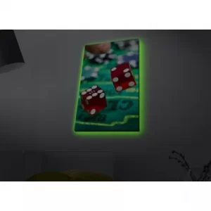 Image of 4570MDACT-048 Multicolor Decorative LED Lighted Canvas Painting