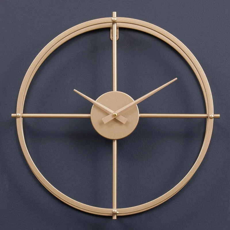Image of Orsina Kent 40cm Dia Small Gold Finish Wall Clock