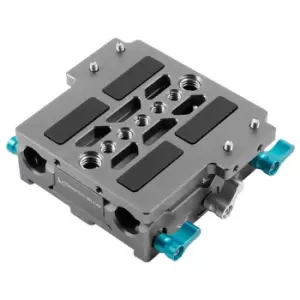Image of Kondor Blue LWS ARRI Bridge Plate For Cinema Cameras with Riser for ARRI Alexa Mini Space Gray