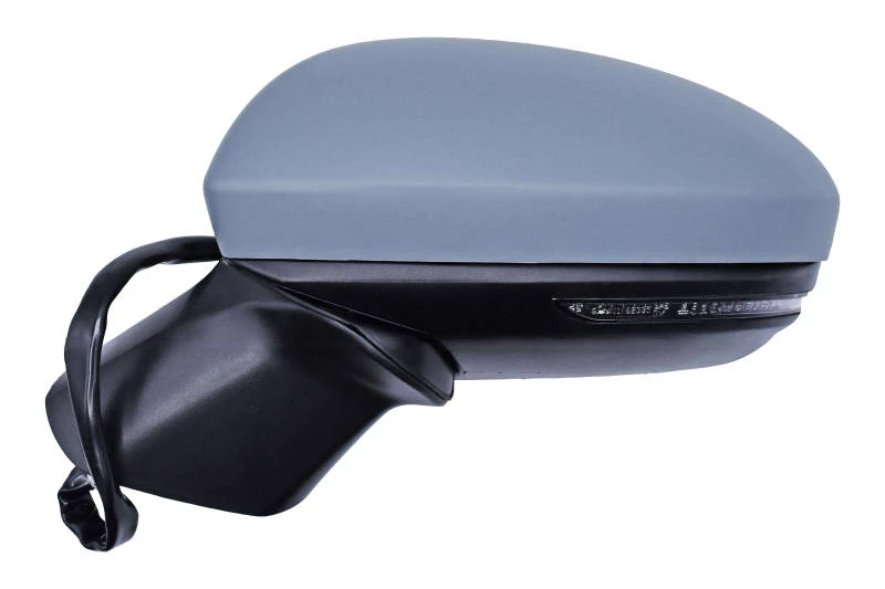 Image of PRASCO RN3327314 Wing mirror Left, Electric, Aspherical, primed Outside Mirror (50)