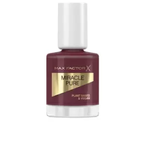 image of MAX FACTOR MIRACLE PURE nail polish #373-regal garnet 12 ml