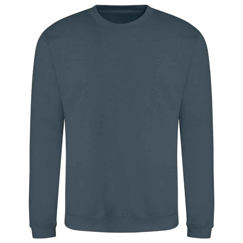 Image of AWDis AWDis Men Just Hoods Sweatshirt in Duck Egg Blue Size: X-Small Duck Egg Blue XS Male 5063527329141