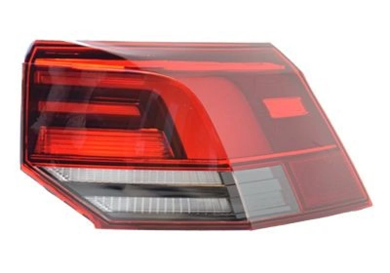 Image of VAN WEZEL 5711922M Rear light Outer section, with bulb holder, Right, LED Combination Rearlight (391)
