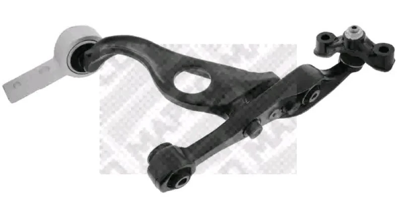 Image of MAPCO 52577 Suspension arm Control Arm, Cast Steel, Lower, with rubber mount, with holder Cast Steel Track Control Arm (273)