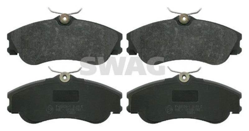 Image of Brake pad set SWAG 64 91 6421