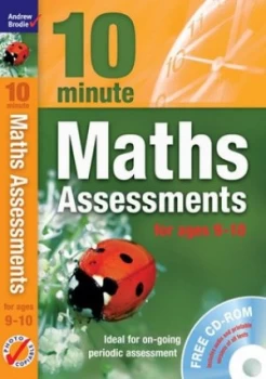 Image of 10 Minute Maths Assessments. for Ages 9-10 by Andrew Brodie Paperback