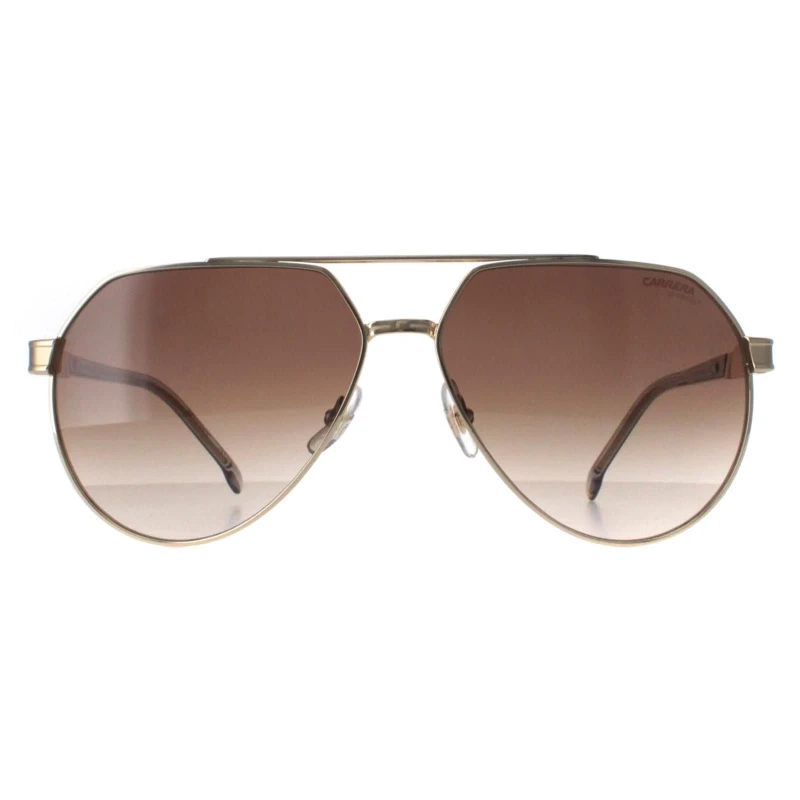 Image of Carrera Aviator Gold Grey Brown Gradient 1067/S Gold male