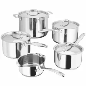 image of Stellar 7000 5 Piece Saucepan Set S7F4