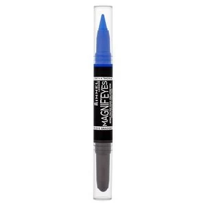 image of Rimmel Magnif Eyes Shadow and Liner Dark Side of Blue