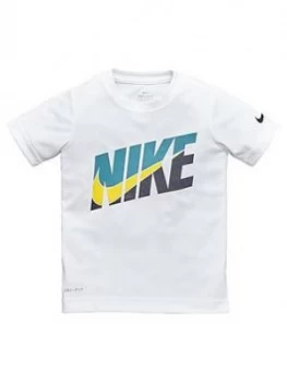 Image of Nike Younger Boys Performance T-Shirt - White