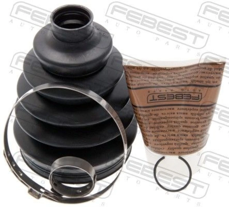 Image of FEBEST 1917P-E70 CV Boot Wheel Side, PVC PVC Bellow,drive shaft (194)