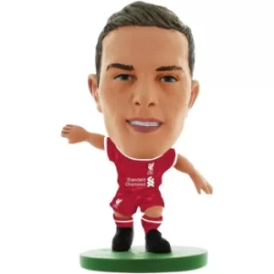 image of Liverpool FC SoccerStarz Henderson Home kit 2021