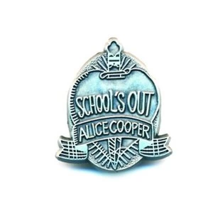 image of Alice Cooper - School's Out Pin Badge