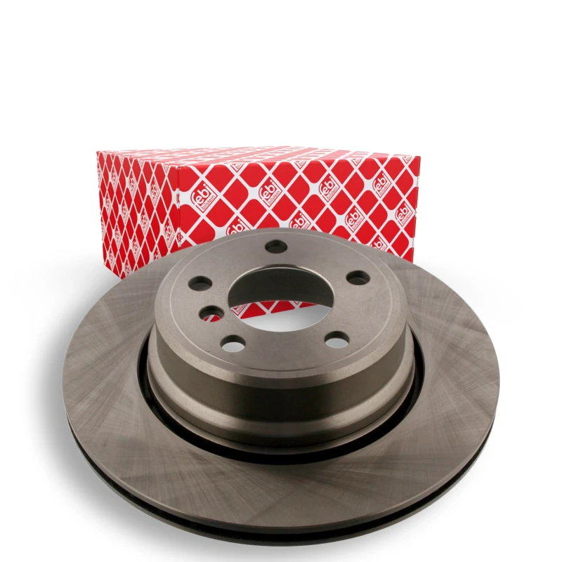 Image of FEBI BILSTEIN 36216 Brake disc Rear Axle, internally vented, Coated Brake Disc (82)