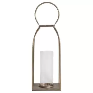 Crossland Grove Edmonton Lantern Antique Gold 160x160x380Mm