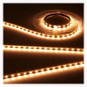 Image of KnightsBridge Warm White 12V LED IP67 Flexible Outdoor Rope Lighting Strip - 5 Meter