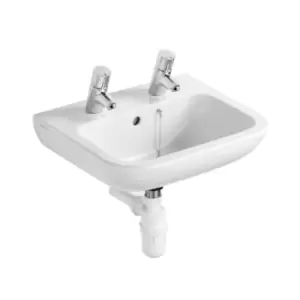 Armitage Shanks Contour 21 Portman 500mm 2 Tap Hole Washbasin S230901 - 867425