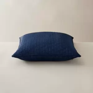 Image of Ted Baker T Quilted Sham Pillowcase, Navy
