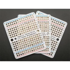 Adafruit 589 Perma-Proto Quarter Size Pack of 3