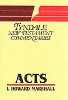 Image of The Acts of the Apostles by I. Howard Marshall Book