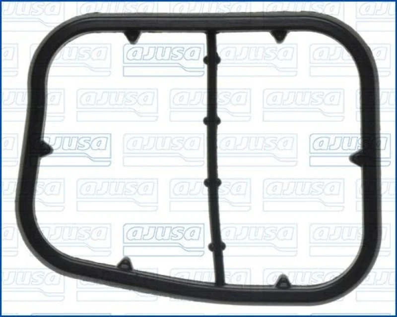Image of AJUSA Oil filter housing gasket AJUSA 01461400