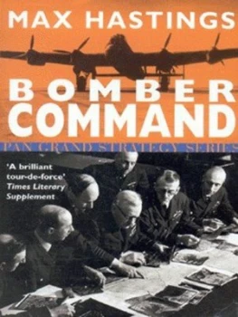 Image of Bomber Command by Max Hastings Book