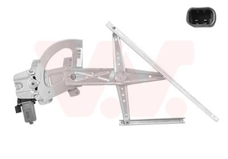Image of VAN WEZEL Window regulator VAN WEZEL 5437265