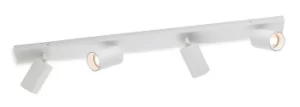 Image of Max 4 Light Spotlight Flush Bar White