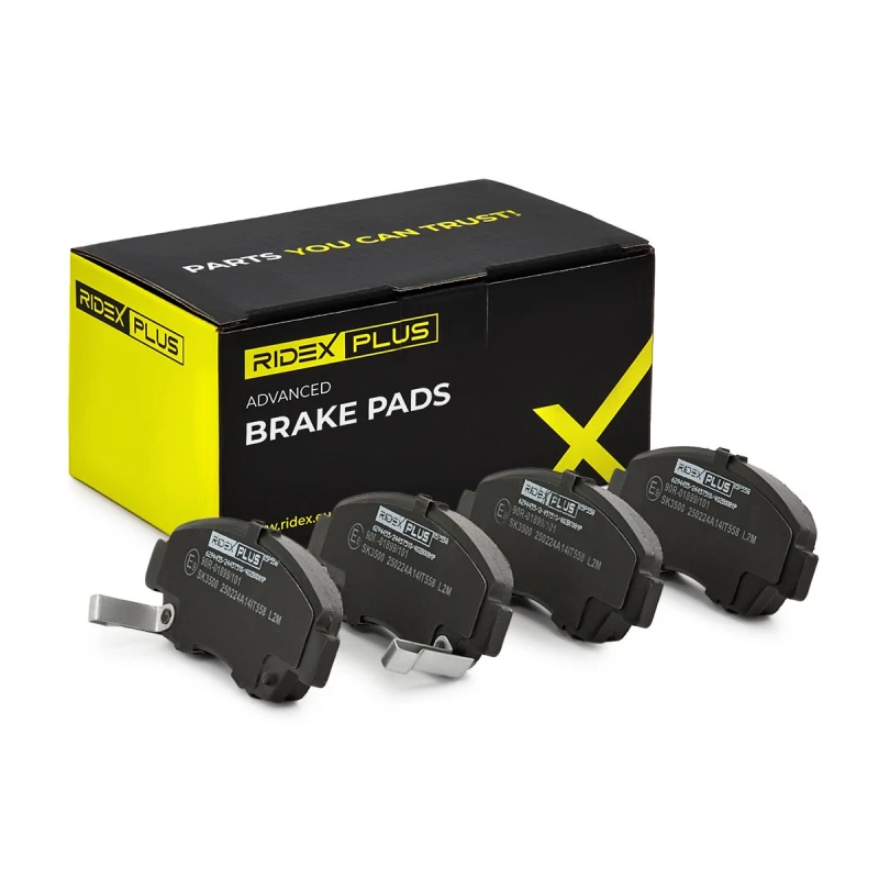 Image of RIDEX PLUS Brake pad set RIDEX PLUS 402B0081P