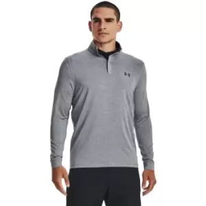 image of Under Armour 2023 Mens Playoff 1/4 Zip Steel/Mod Gray - XL