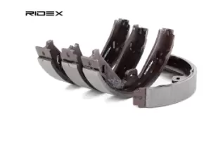 Image of RIDEX Brake Shoes MERCEDES-BENZ 70B0205 0054203620,2124200120,A0054203620 Brake Shoe Set,Brake Lining A2124200120
