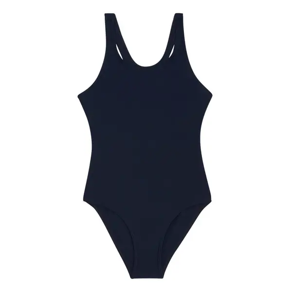 Image of Regatta Girls Katrisse Quick Dry One Piece Swimming Costume 9-10 Years - Waist 61-64cm (Height 135-140cm) NAVY RKM029G-540-9