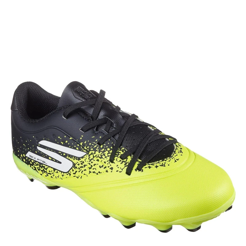 Image of Skechers Razor Juniors Firm Ground Football Boots - Yellow Yellow 3