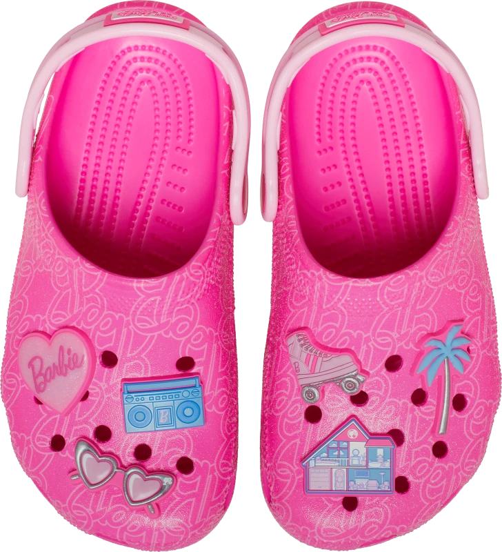 Image of Crocs Kids Barbie Classic Clogs Multi C12