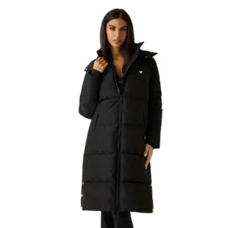 Image of Guess Womens Puffer jacket Guess 4G Noir Female XS
