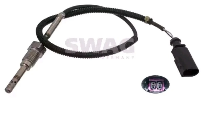 Image of SWAG 30 94 9283 Sensors behind exhaust turbocharger Sensor,exhaust gas temperature (3938)