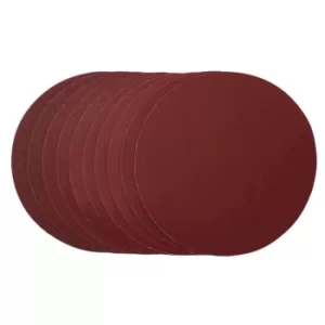 Image of Draper Sanding Discs, 180mm, Hook & Loop, Assorted Grit, (Pack of 10)