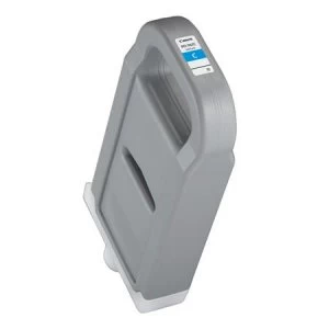 Image of Canon PFI707 Cyan Ink Cartridge