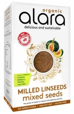 image of Alara Milled Linseeds Mixed Seeds 500g