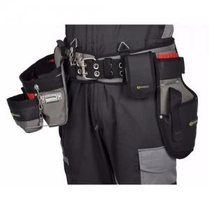 image of C.K Magma Professional Toolbelt Set with Padded Belt Drill Holster and Tool Pouch