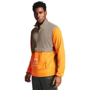Image of Under Armour Storm half Zip Fleece - Brown