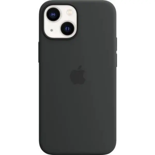 Image of Apple Silikon Case mit MagSafe Back cover Apple iPhone 13 mini Midnight MM223ZM/A